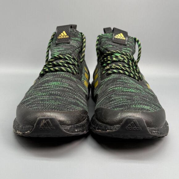 Adidas Ultra Boost DNA Mid X PE Von Miller Mens 11 Green Black Athletic Sneakers - Picture 3 of 10
